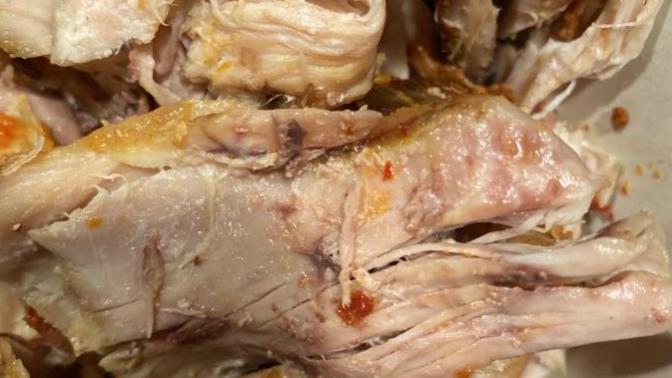 Undercook chicken?