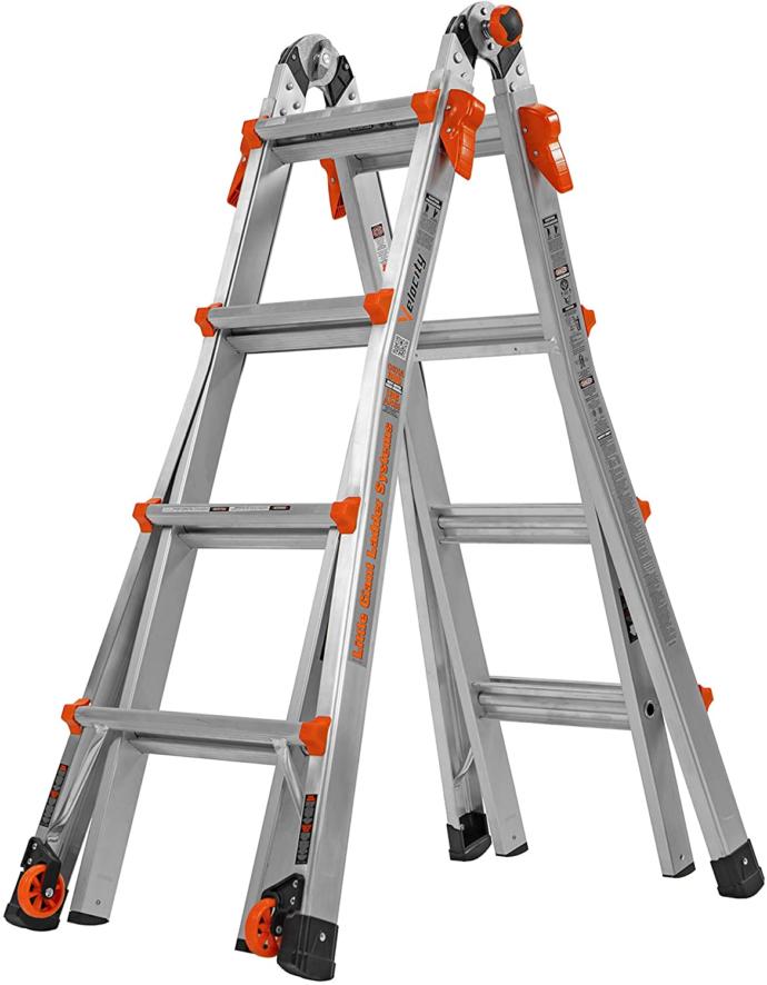 Do you stand on the top of ladders?