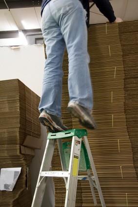 Do you stand on the top of ladders?