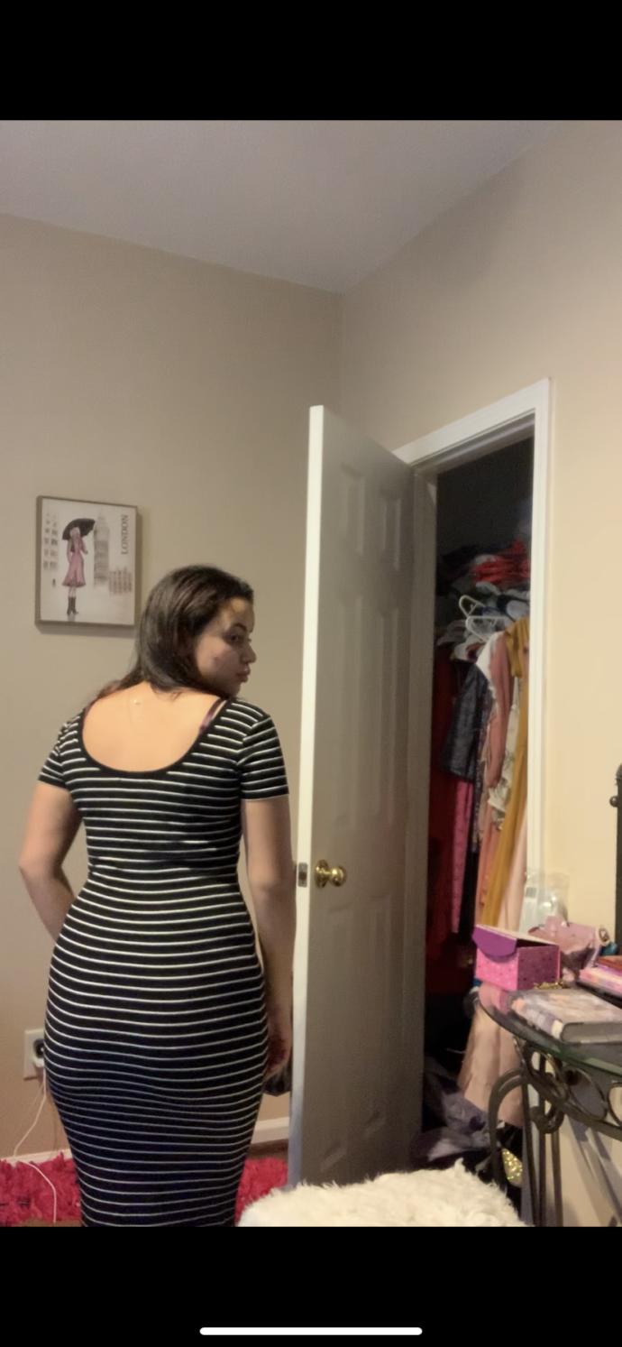 Should I wear this dress to see my boyfriend or does it look bad on me