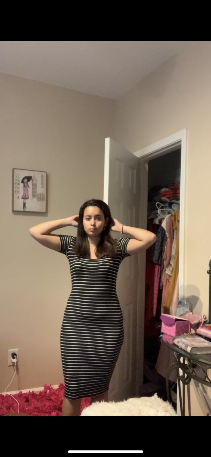 Should I wear this dress to see my boyfriend or does it look bad on me or my body does?