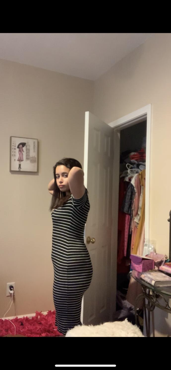 Should I wear this dress to see my boyfriend or does it look bad on me or my body does?