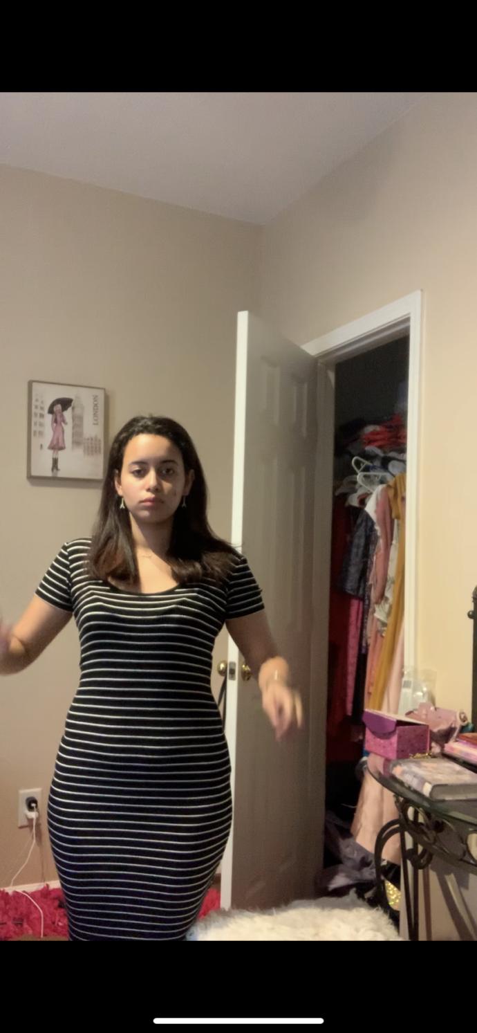 Should I wear this dress to see my boyfriend or does it look bad on me or my body does?
