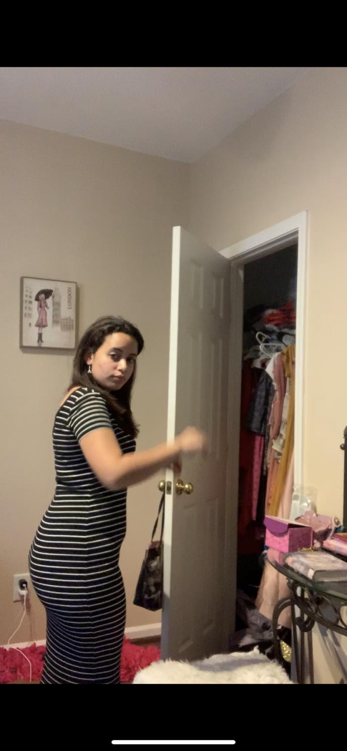 Should I wear this dress to see my boyfriend or does it look bad on me or my body does?
