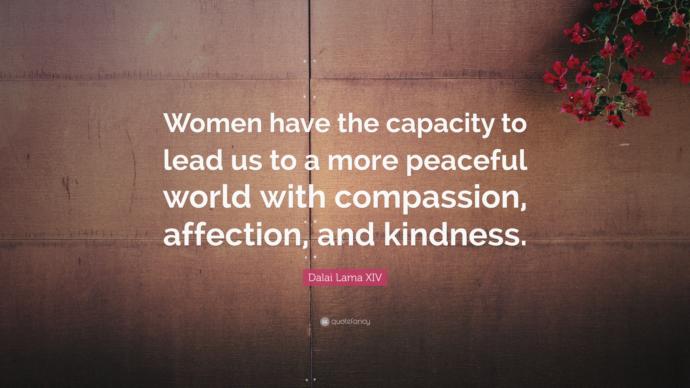 Would it be a better world if women led all the world 🤔🤔🤔 ?