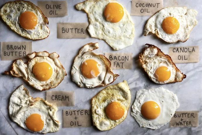 How do YOU like to fry your eggs?