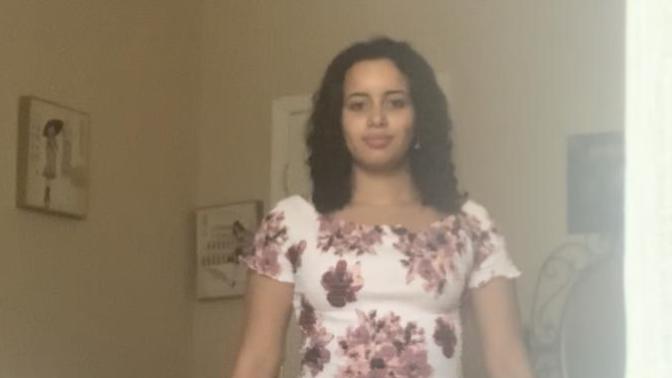 My boyfriend is coming to my house tomorrow which of these outfits should I wear? I will also be wearing socks lol no shoes?