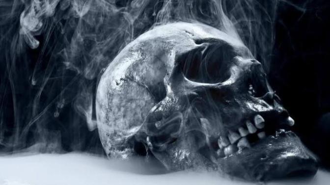 What leaves the body after its death? What causes the body to die?