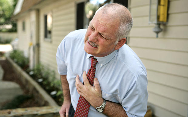 Man dying from heart attack brought on from fear of Virus 19