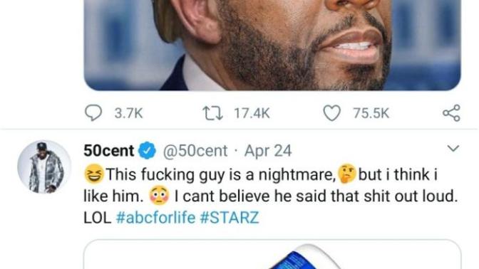 Do you think 50 Cent is a Trump supporter or a sellout?