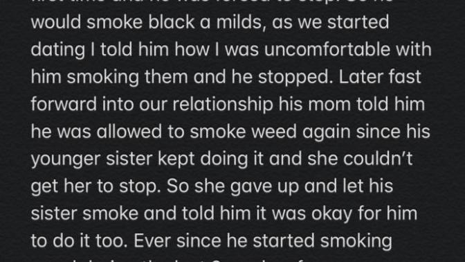I broke up with my ex because of the drug he was using but not him as a person?