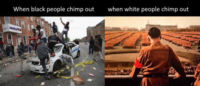 Do you think it's OK for minorities to mistreat White people?