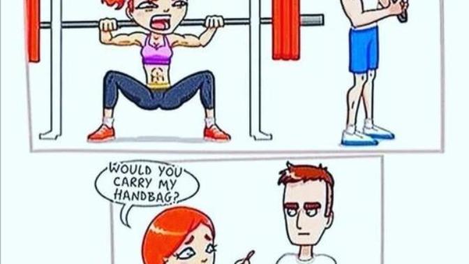 Guys, which one is better? Strong girl or weak girl?