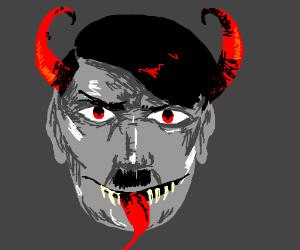 Can you be friends with a person that loves and supports Hilter and do you think that person has lost his or her moral credibility?