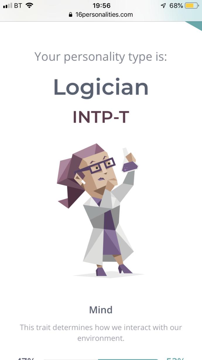 What is your personality type?