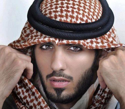 Iraq's male model called Omar Borkan
