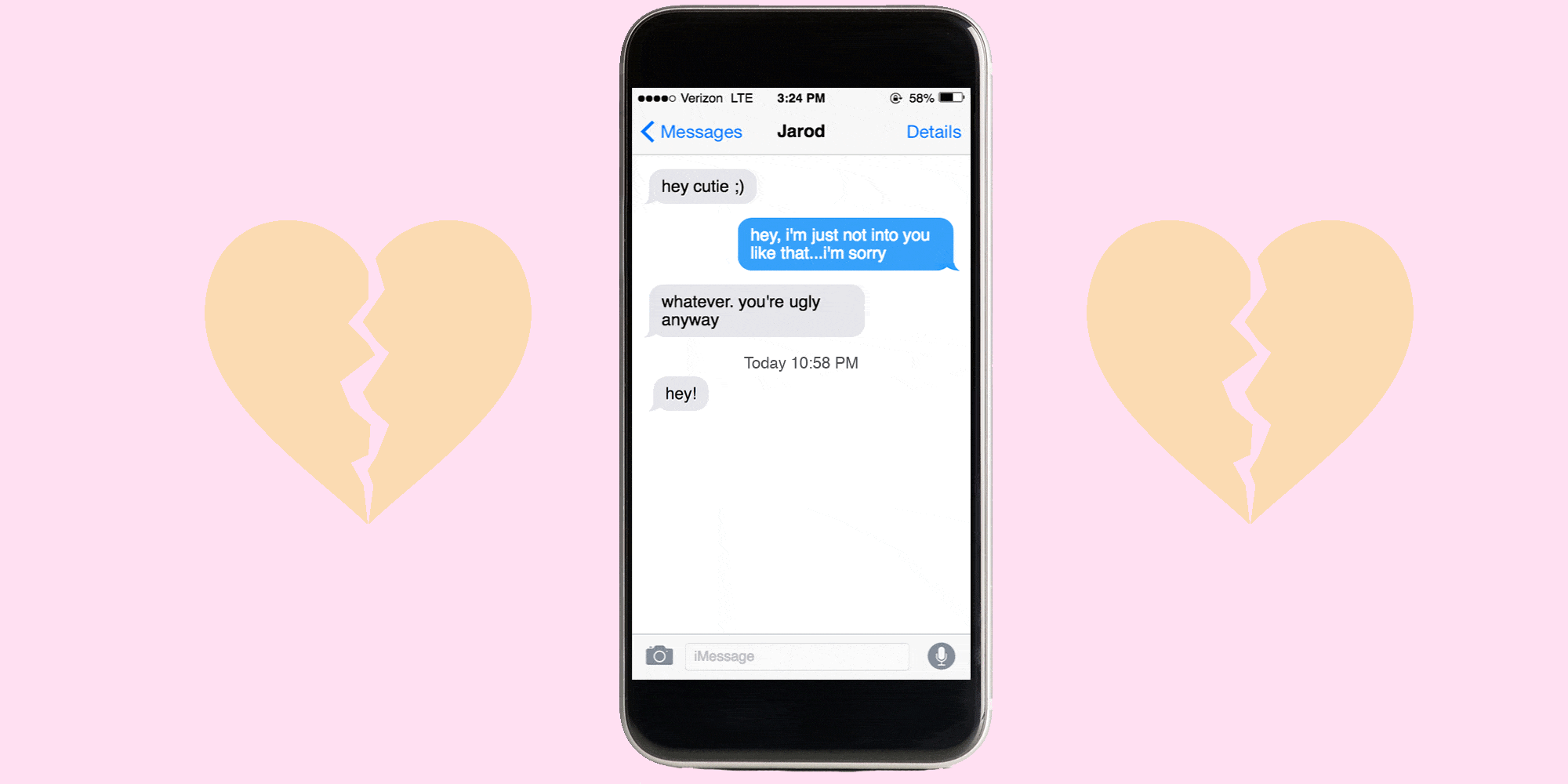 Messages Like This Is Why Some People Will Forever Be Alone Credits:Google Gif Not An Actual Text Message Just An Example