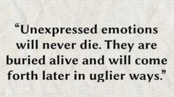 Have you ever suppressed your feelings for a person?
