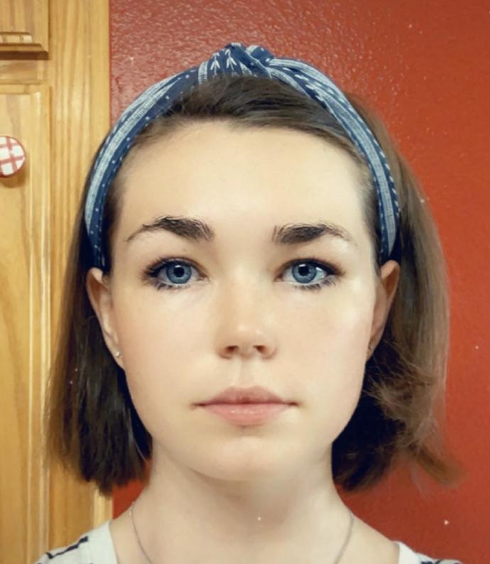 My face