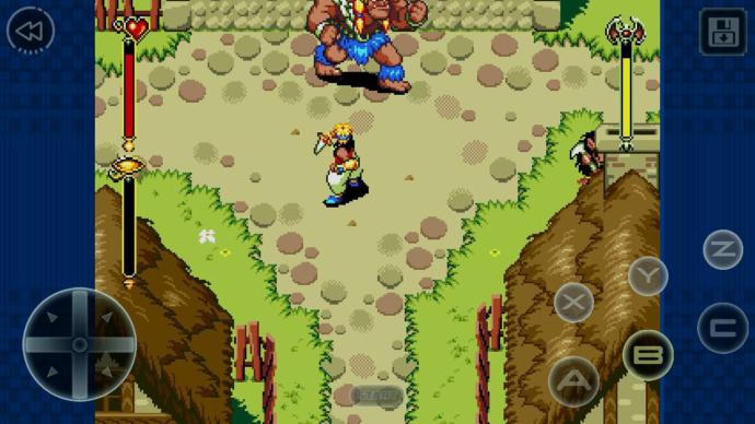 Beyond Oasis: sega genesis game i was twitch streaming the other day. I'm about 2/3 of the way into this game.