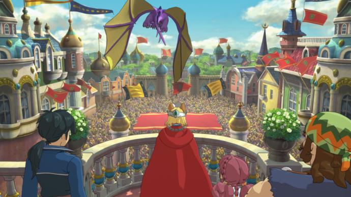 Ni No Kuni 2: An awesome game made by Level 5 and animated by Studio Ghibli.