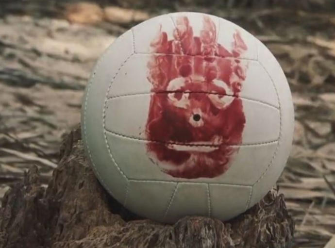 I would choose Wilson from the movie Castaway