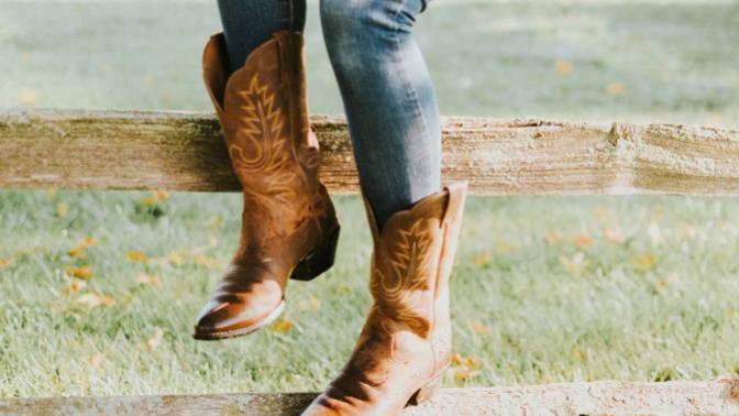 Why do girls look so badass wearing cowboy boots?