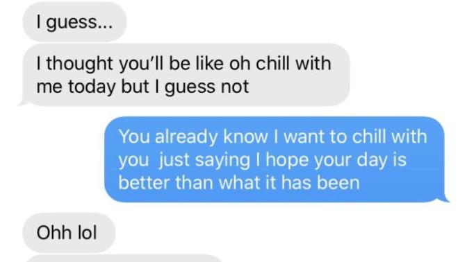 I’m confuse about this girl I’m talking I don't know if she wants to continue talking to me?