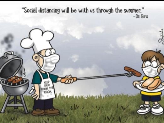 Social distance Bbq