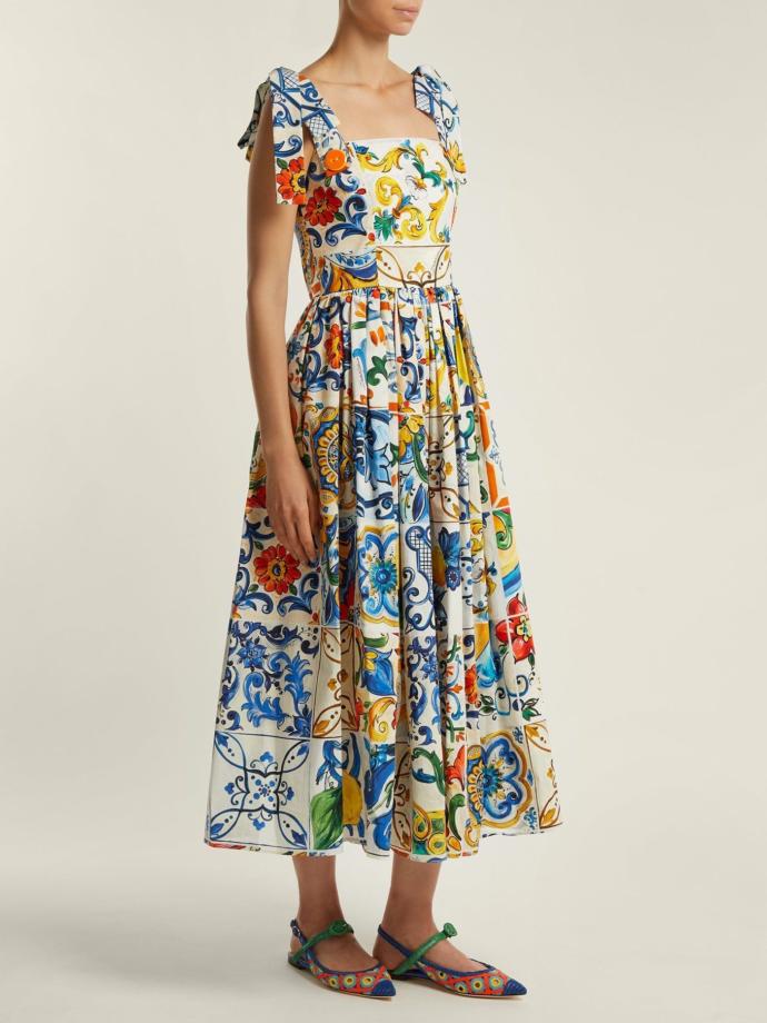 What do you think of the Dolce and Gabbana Majolica dress?