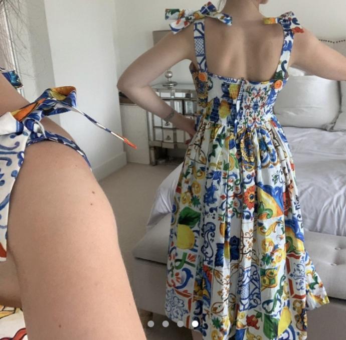 What do you think of the Dolce and Gabbana Majolica dress?