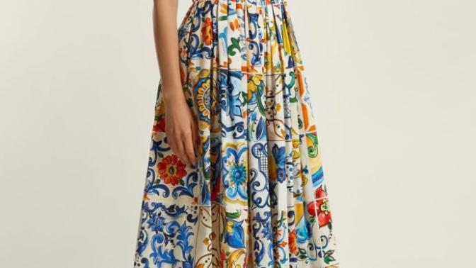 What do you think of the Dolce and Gabbana Majolica dress?
