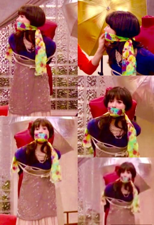 Do you think it is embarrassing on TV shows when the girl gets tied up?
