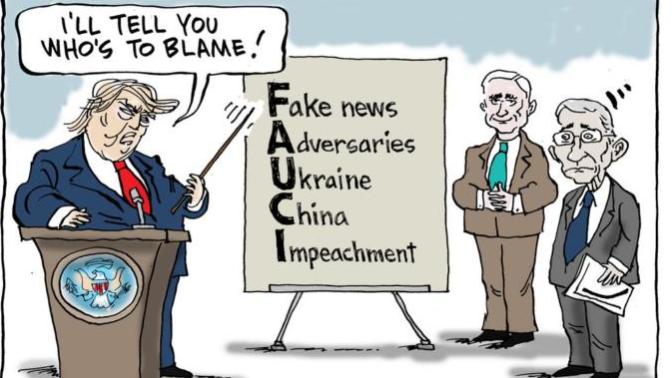 Is Trump Angry at Fauci for Telling the Truth and Following Science and Will Not Affirm Trump Lies?