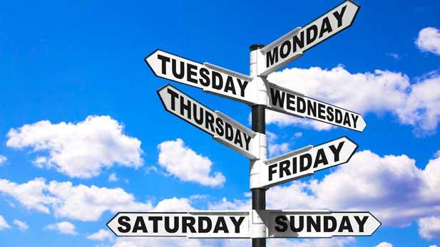 Whats your favorite day of the week?
