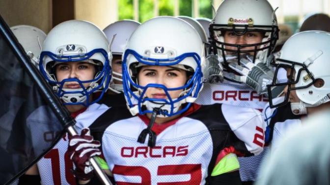 What do you think about this Russian Women American Football Team?
