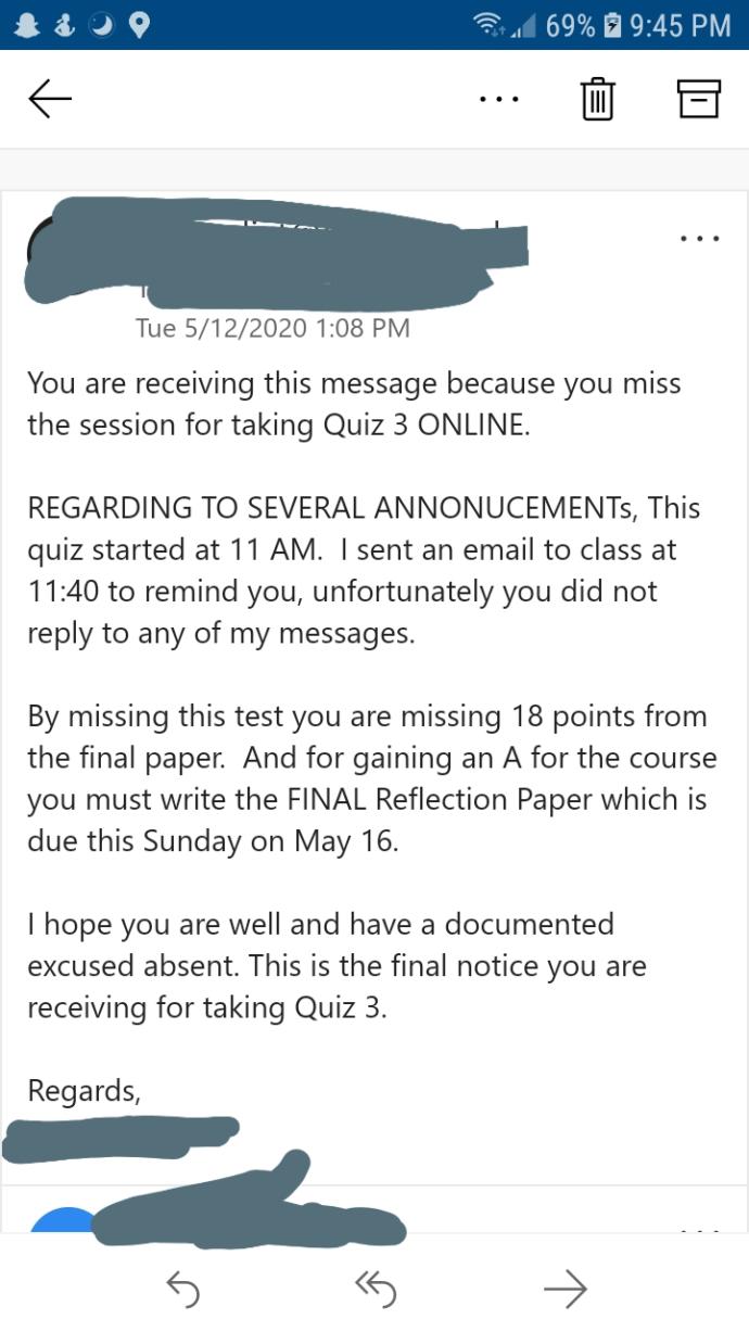 Am I being failed what do I do?