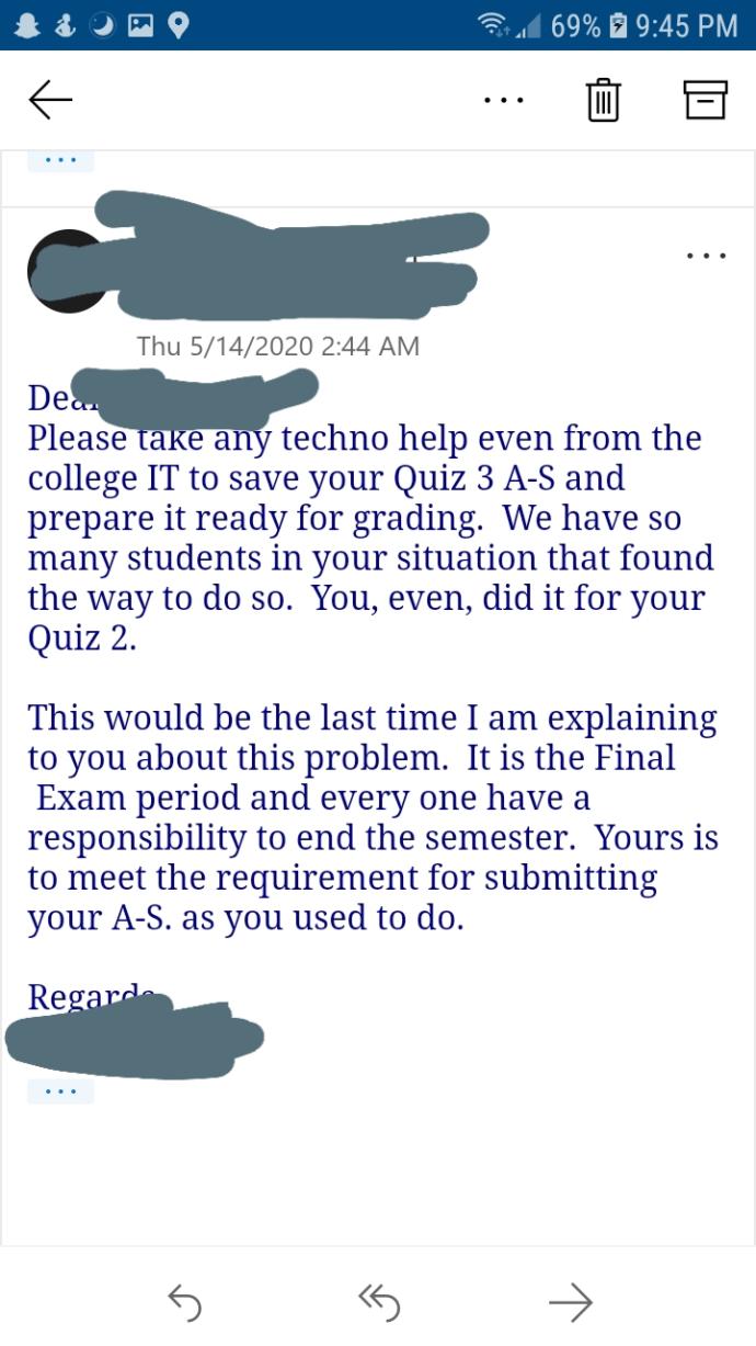 Am I being failed what do I do?