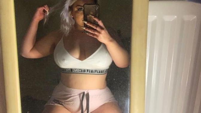 What do you think of these selfies? showing too much skin?