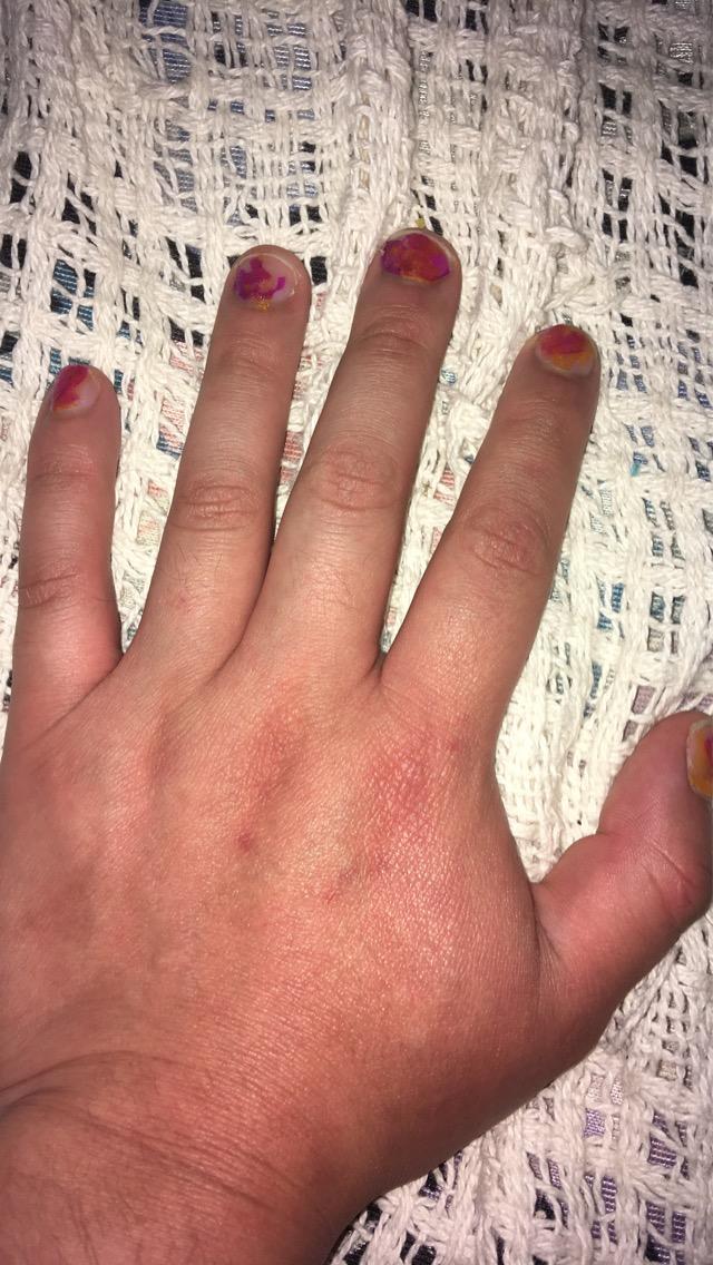 Does my nail polish look better than alongcamecindy?