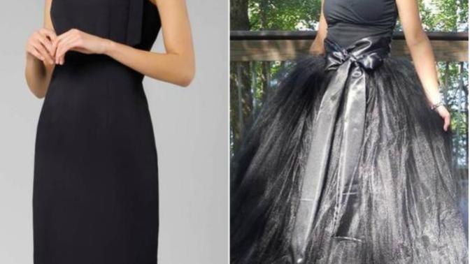 Which Black Dress Would Look Better To Wear For A Graduation Ceremony?