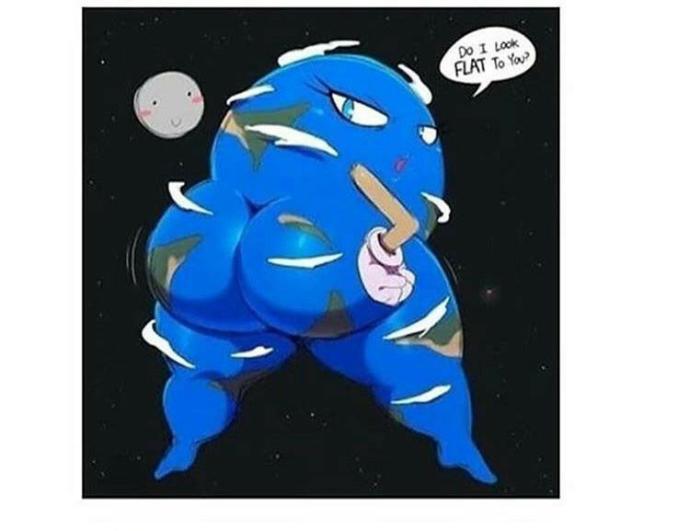 Do you think earth is flat or round?