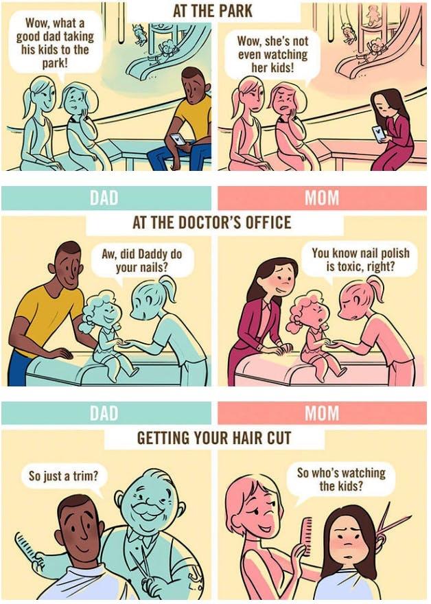 What gender double standard do you hate the most?
