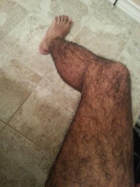Guys with hairy legs , better shave it?