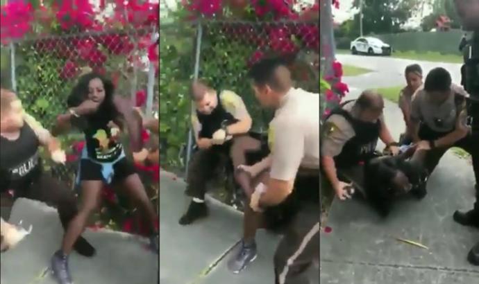 If a suspect resists arrest a cop has the right to use as much force as needed to restrain and cuff a thug resisting arrest. Agree?