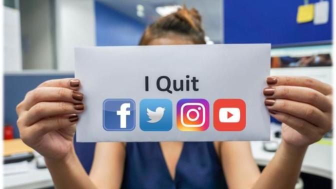 Have you ever quit the social media for a while and did it make you happier?