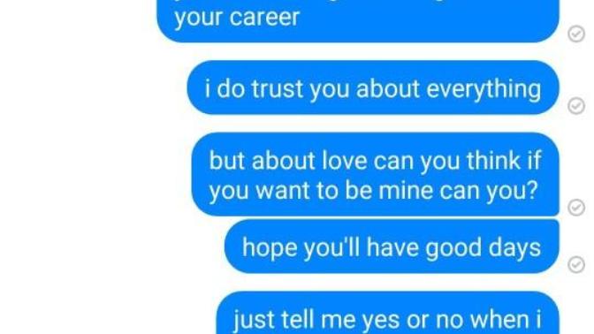 Hey, guys! Did I made good when I wrote this to him?