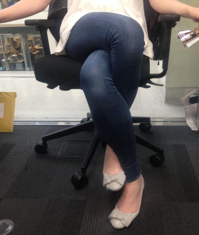 Questions for the girls who sit with their legs crossed?