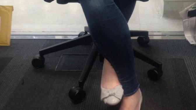 Questions for the girls who sit with their legs crossed?