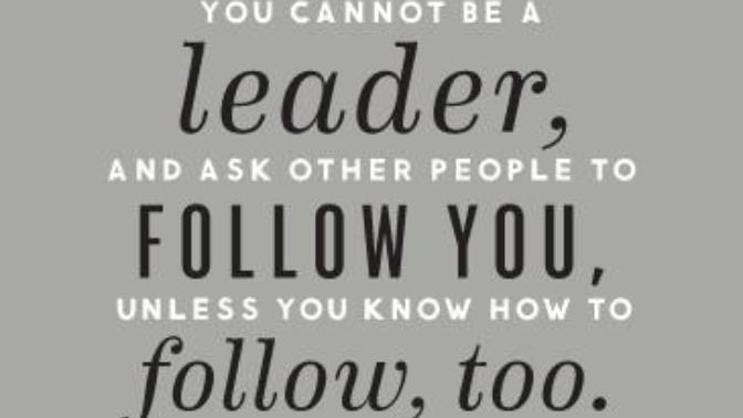 Are You A Leader Or A Follower?